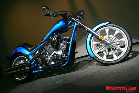 Scheduled to hit dealers this spring, the 2010 Honda Fury is the biggest streetbike news for Honda this year.